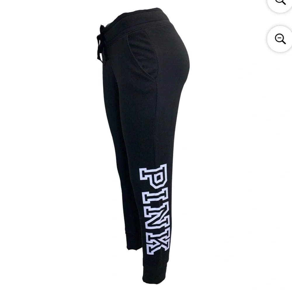 PINK by Victoria Secret black joggers - Picture 7 of 9